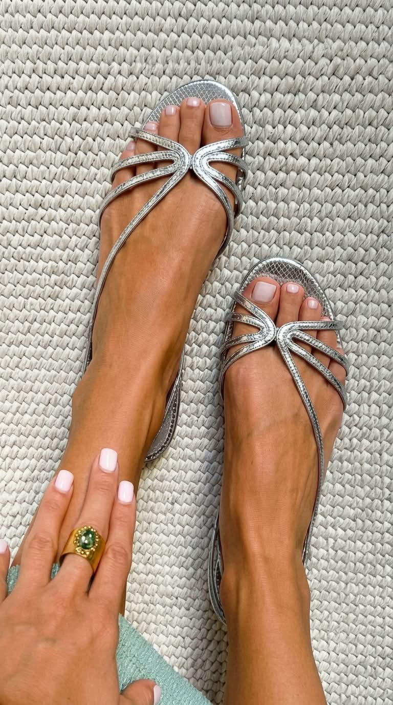 Ginevra™ | Golden Strap Sandals