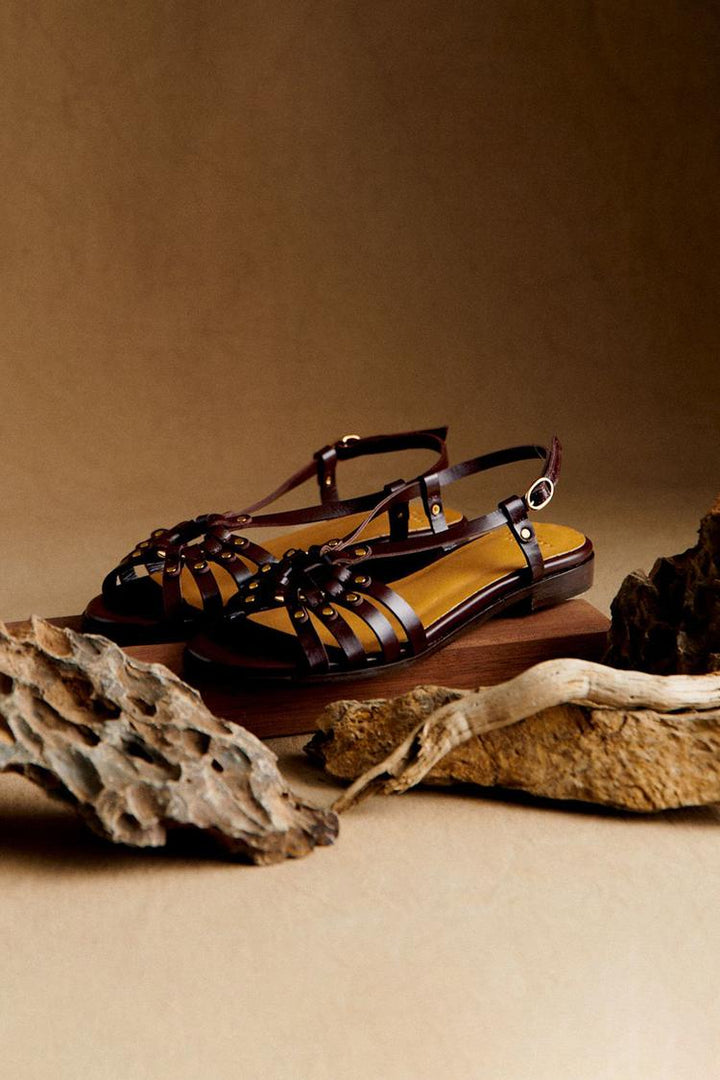 Bianca™ | Artisan Studded Sandals