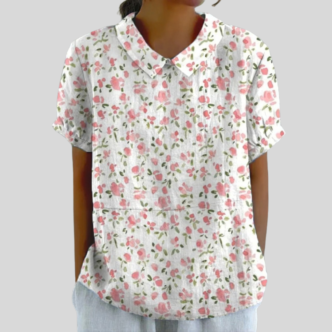 Juliette | Miniature Floral Blouse