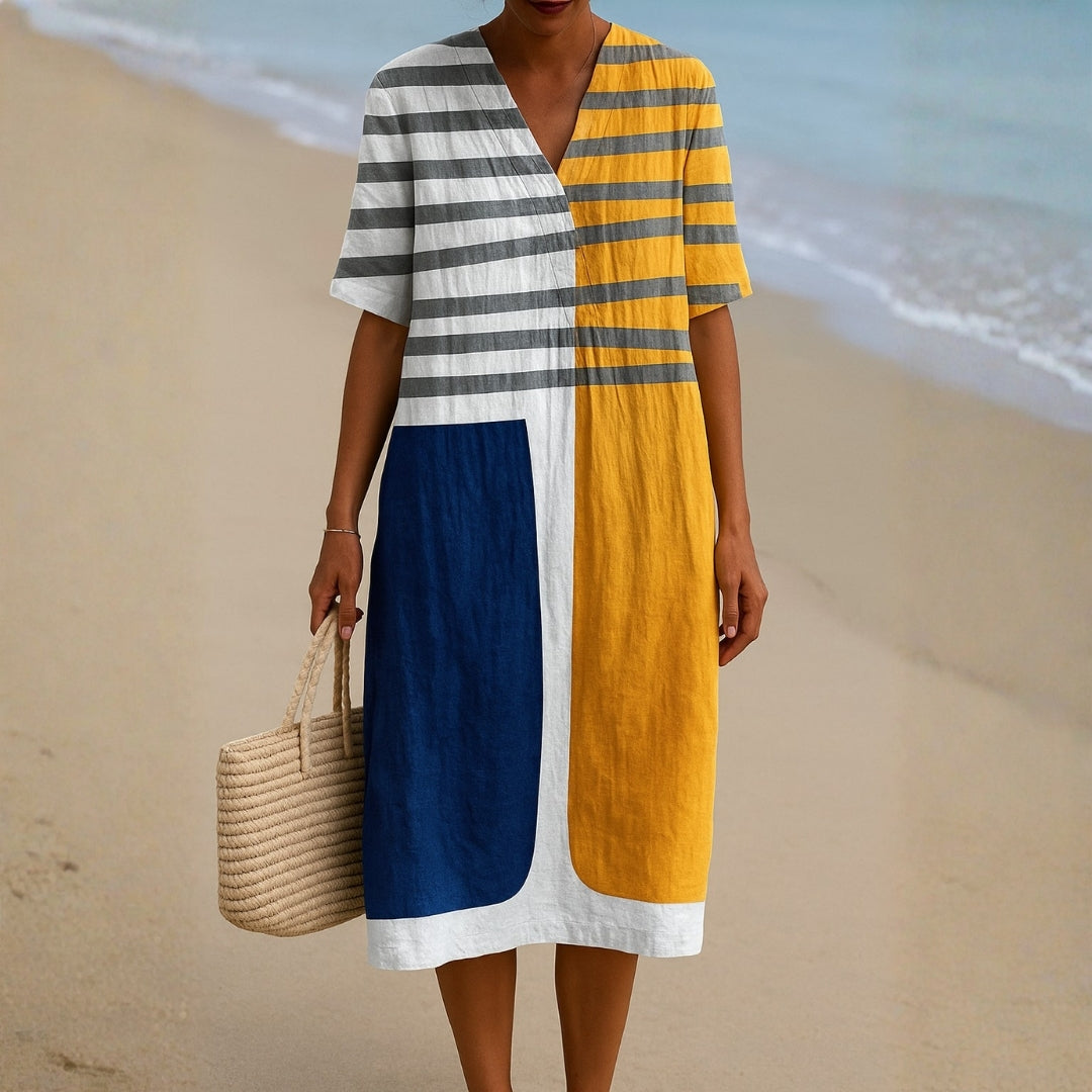 Aurélia - Color Block Dress
