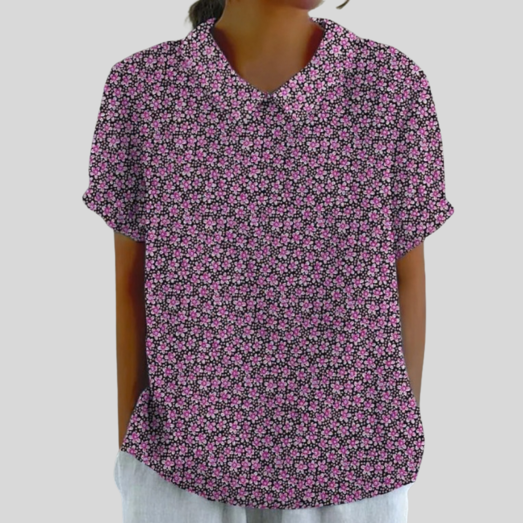 Léonie | Micro Floral Blouse