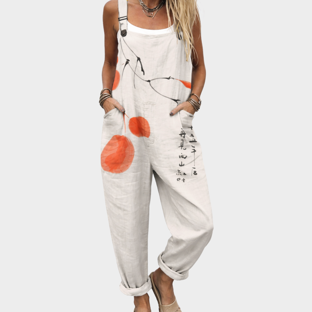 Comfortable Jumpsuit with Print