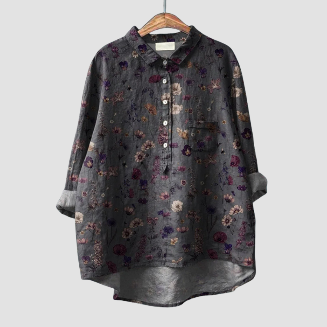 Quitterie | Subtle Floral Blouse