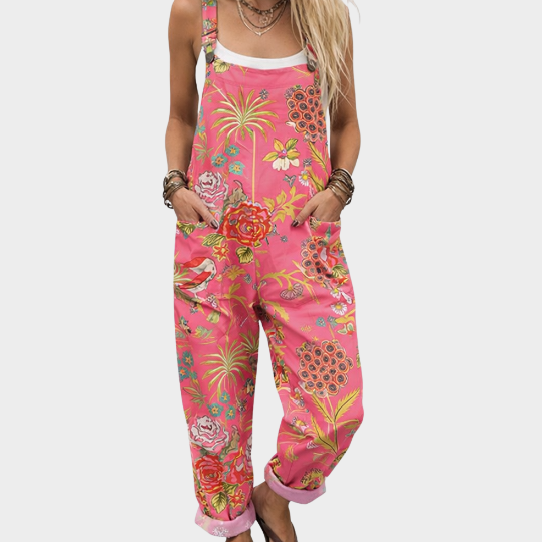Comfortable Jumpsuit with Print