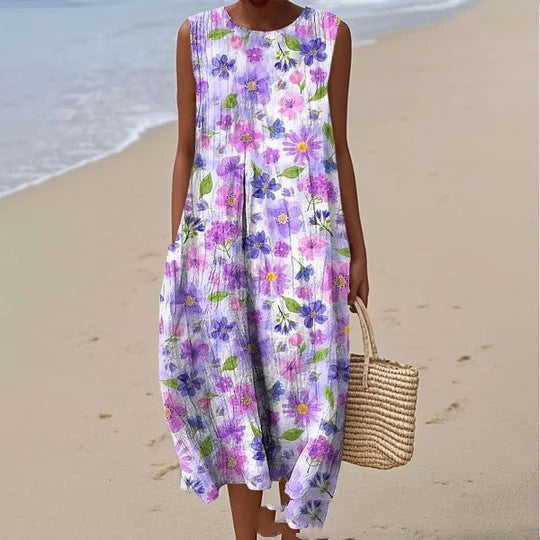 Lavanda - Floral Summer Dress