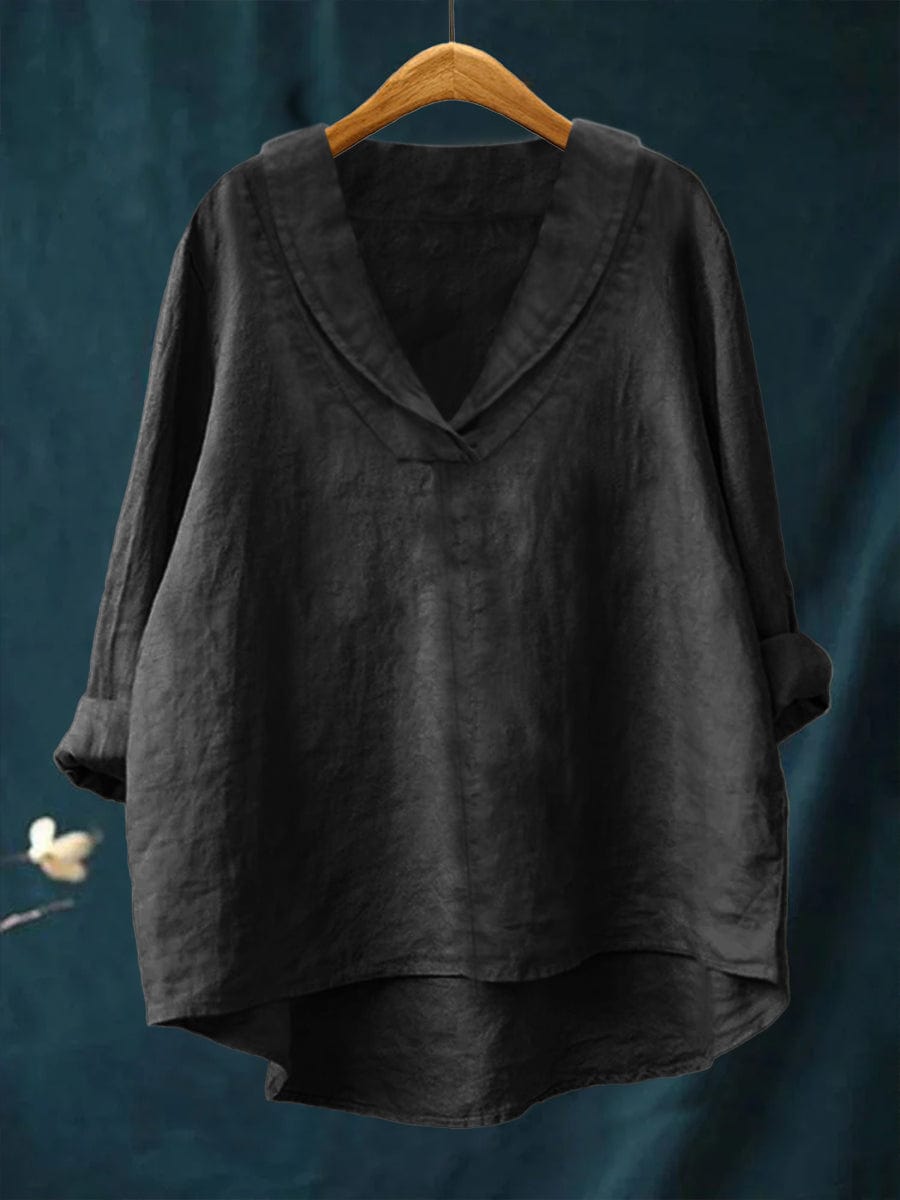 Hortense | Fluid V-neck Blouse