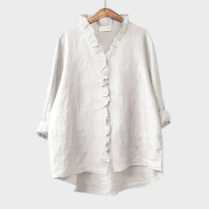Célestine | Delicate Ruffle Blouse