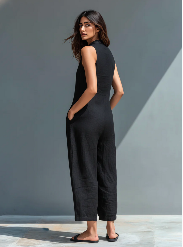 Sleeveless Minimalist Jumpsuit