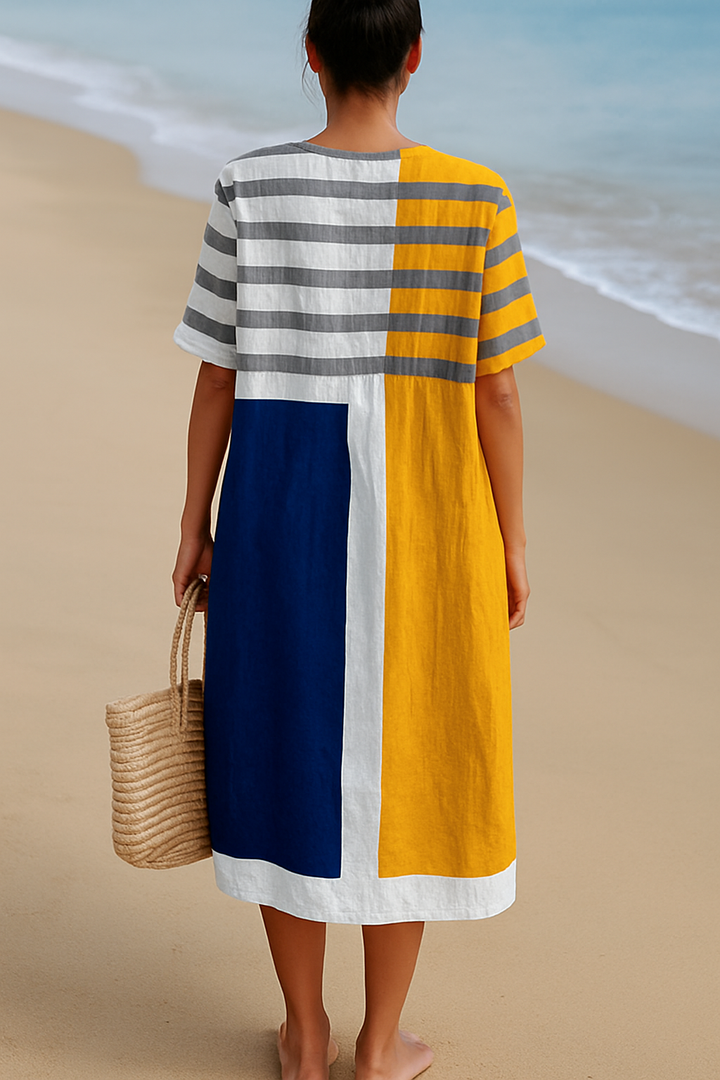 Aurélia - Color Block Dress