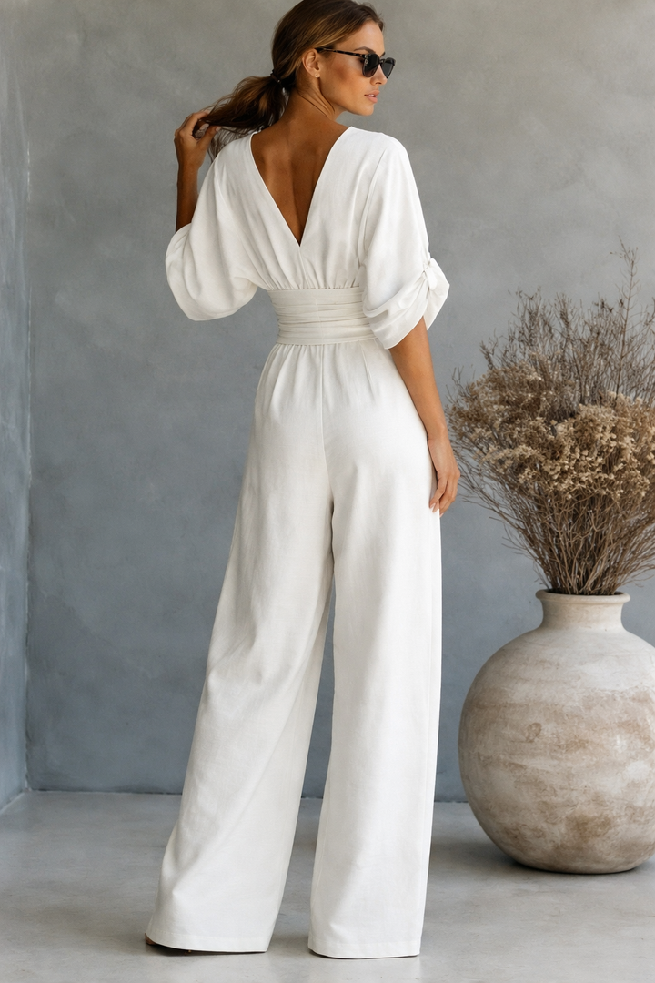 Risel - Jumpsuit to Feel Comfortable and Polished on Your Day.