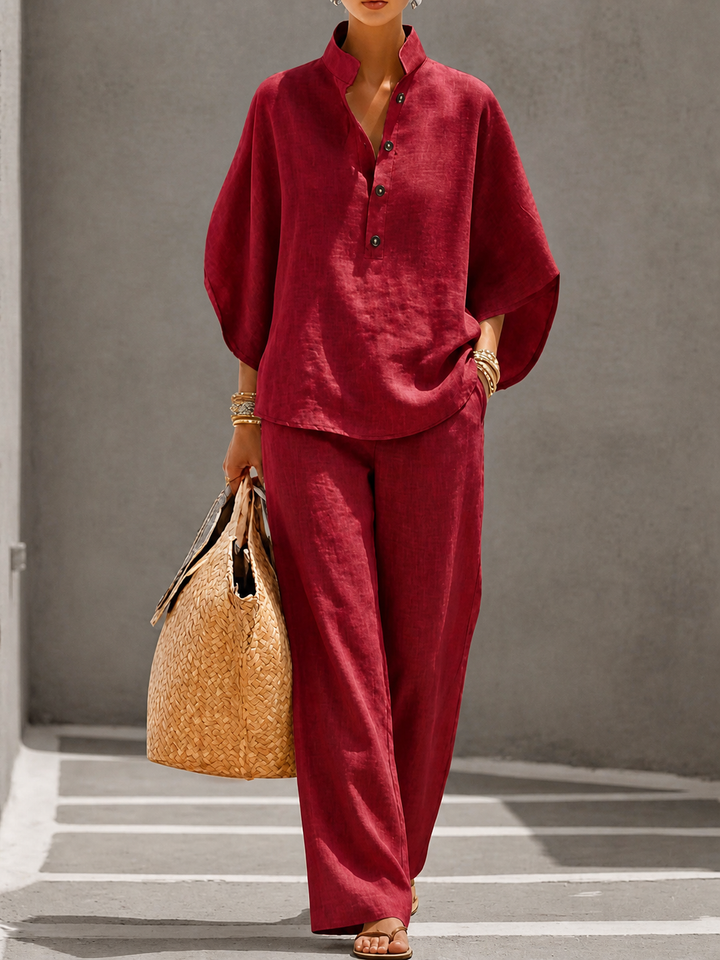 Carlotta | Two-Piece Palazzo Set