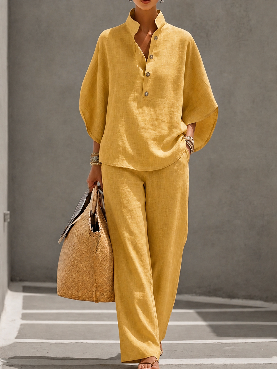 Carlotta | Two-Piece Palazzo Set