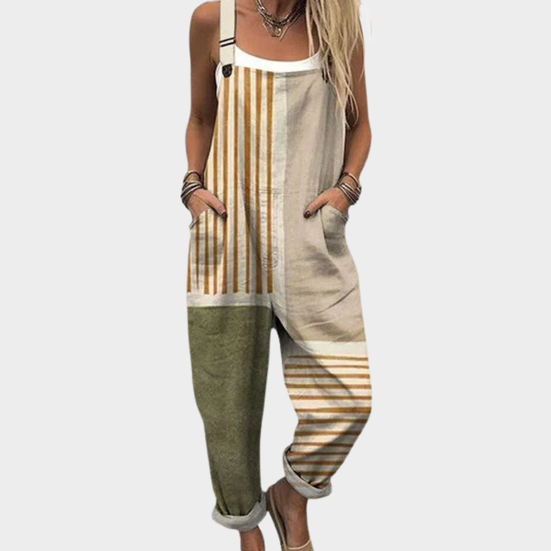 Lina | Easy-Fit Printed Jumpsuit