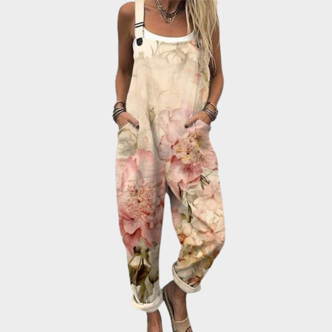 Noa | Flowing Printed Jumpsuit