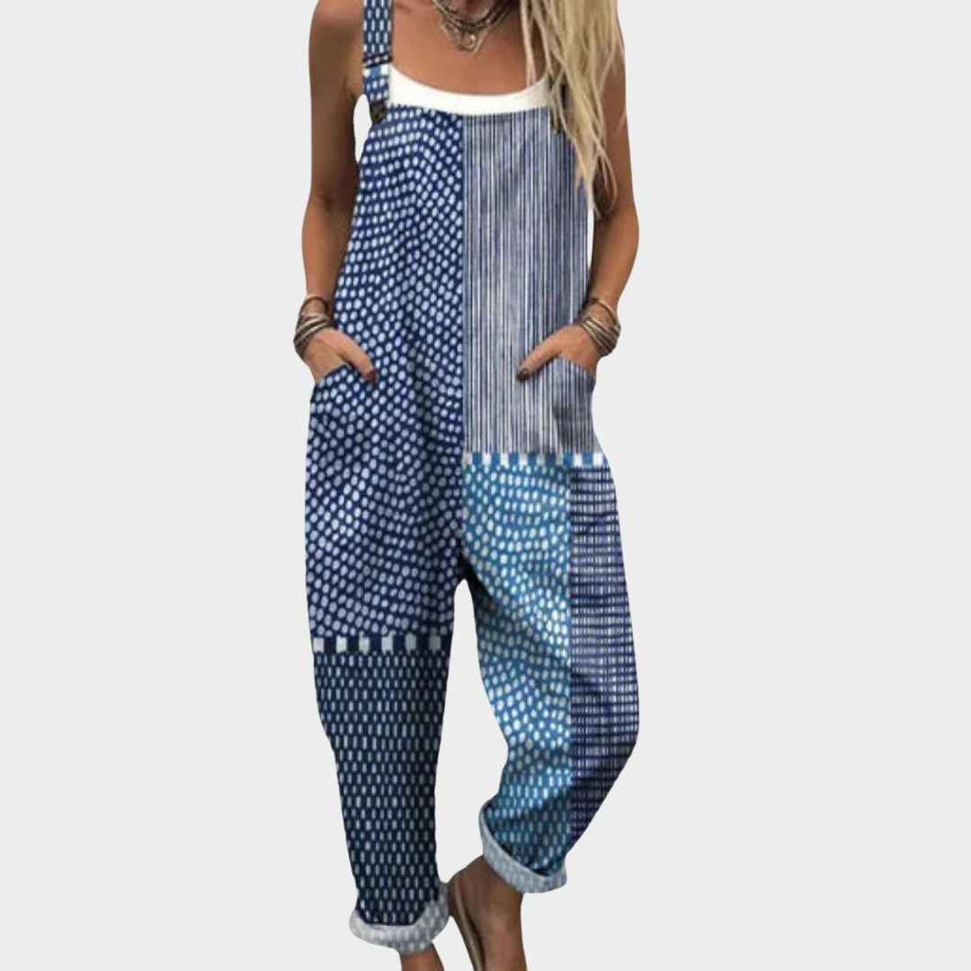Comfortable Jumpsuit with Print