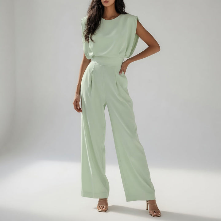 Gwenaëlle™ – Fluid Jumpsuit, Sleek Silhouette