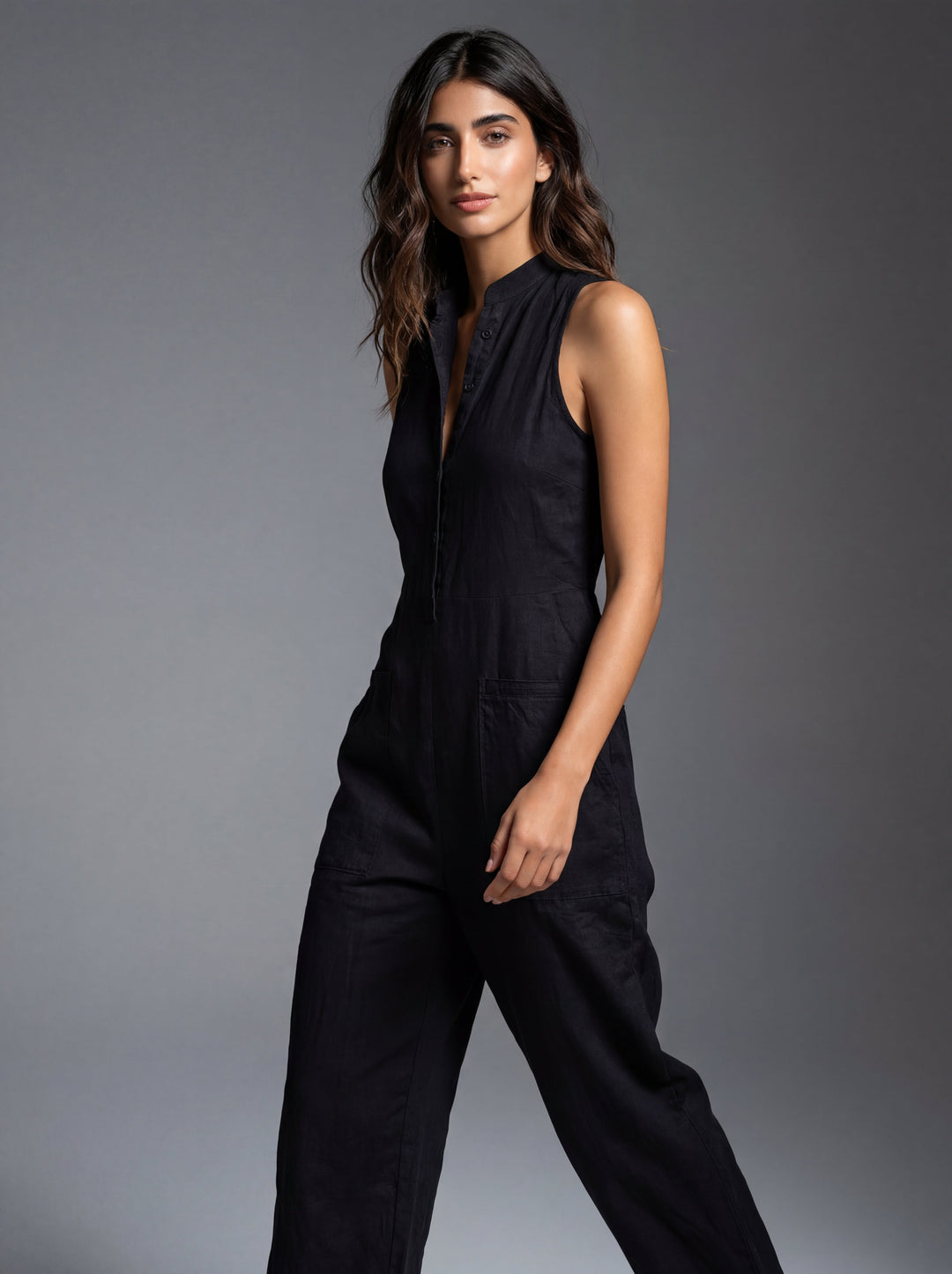 Sleeveless Minimalist Jumpsuit