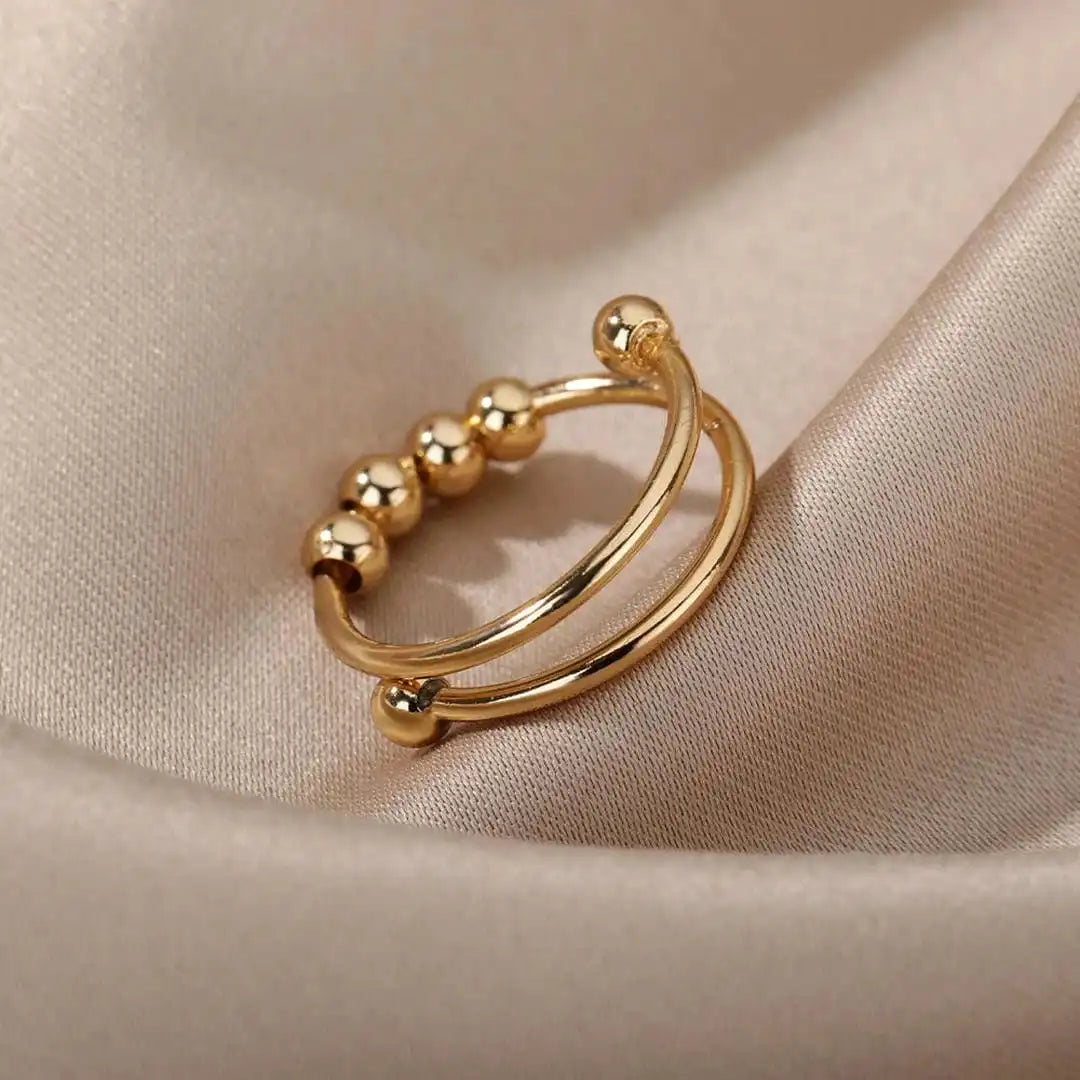 Anxiety and Anti Stress Beaded Ring