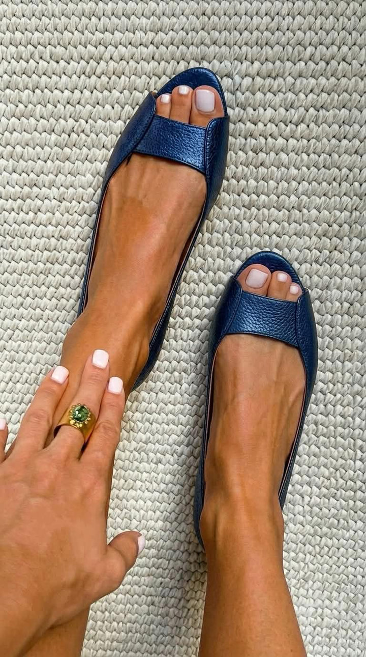 Adelina™ | Golden Comfort Flats