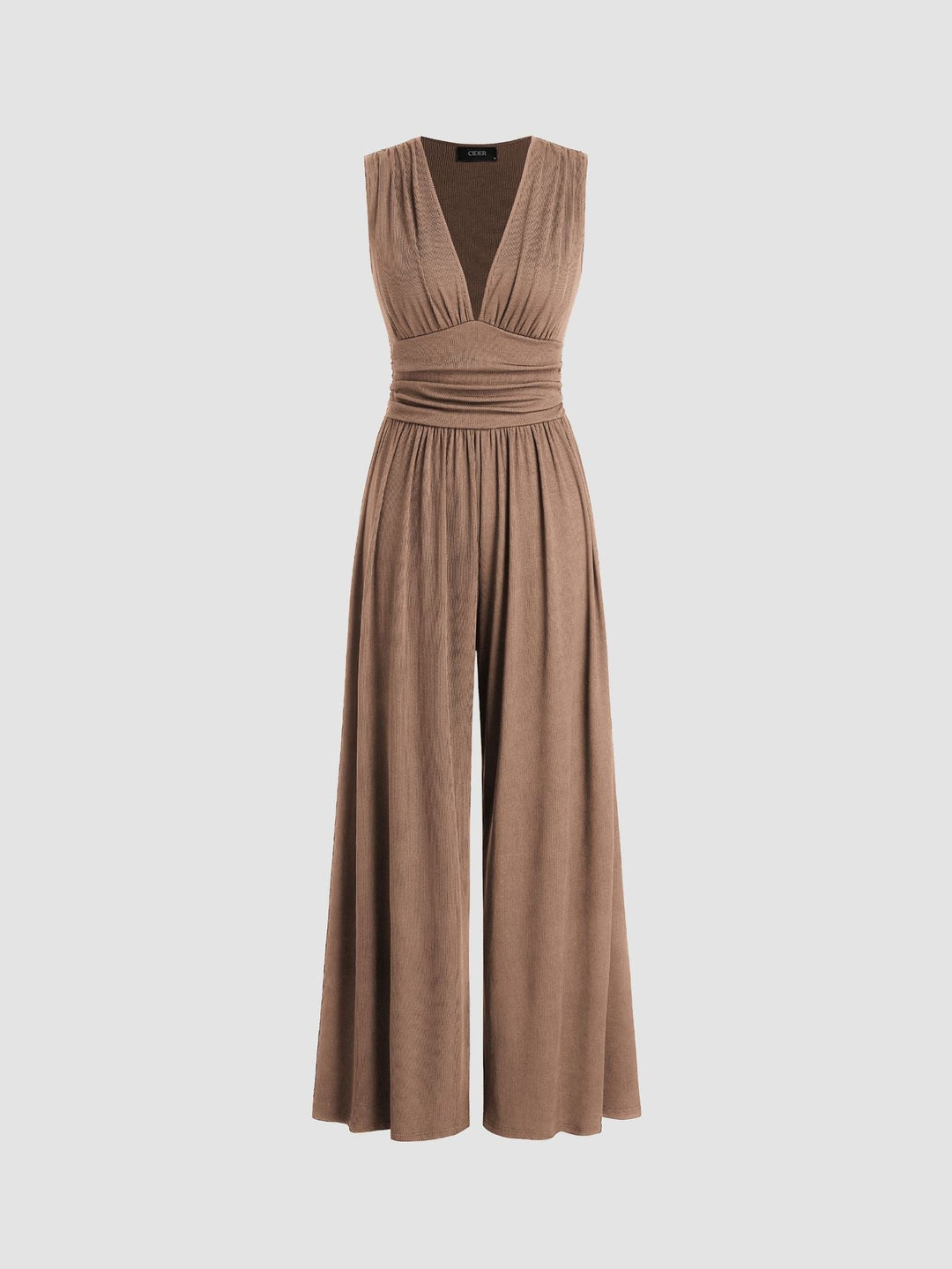 Charity – Elegant Sleeveless Wide-Leg Jumpsuit