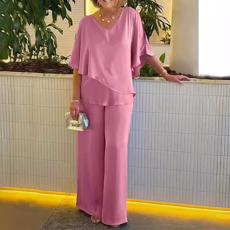 Martha - Wide-Leg Set