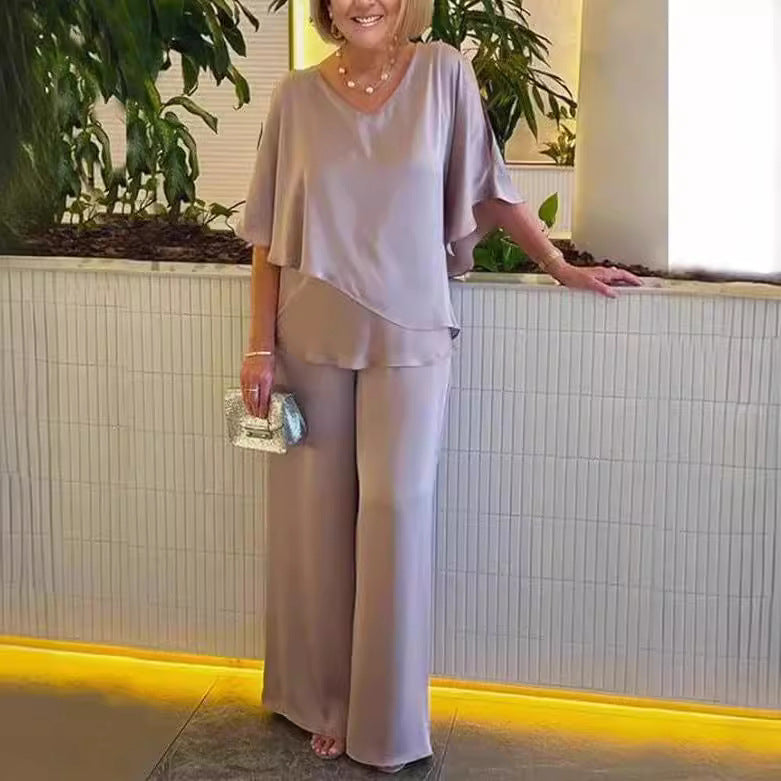 Martha - Wide-Leg Set