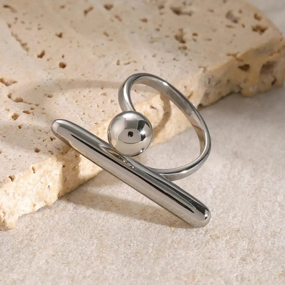 Timeless Gold Star Adjustable Ring
