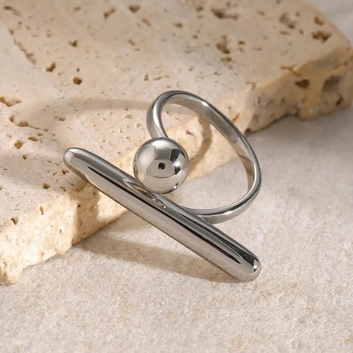 Timeless Gold Star Adjustable Ring