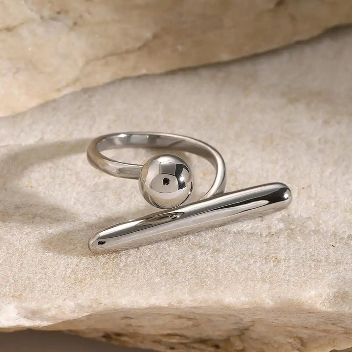 Timeless Gold Star Adjustable Ring