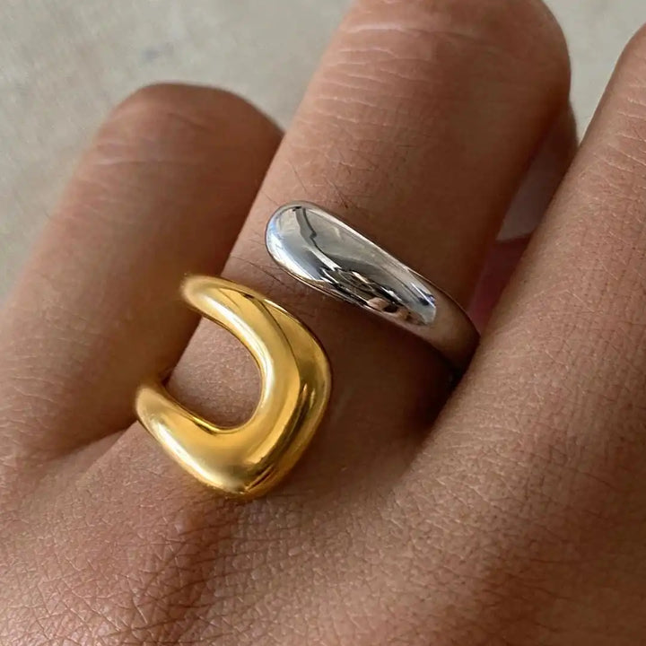 Timeless Gold Open Ring