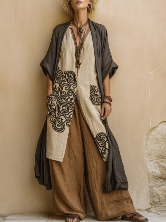 Valentina | Complete Bohemian Long Embroidered