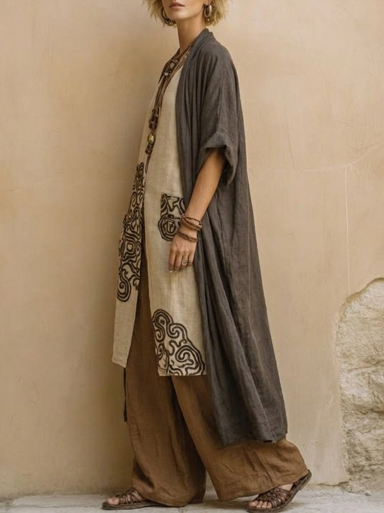 Valentina | Complete Bohemian Long Embroidered