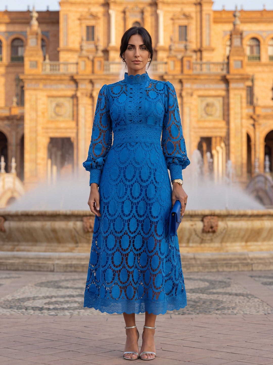 Robe Élégante Carmona en Soie – Maison Claire et Sylvie
