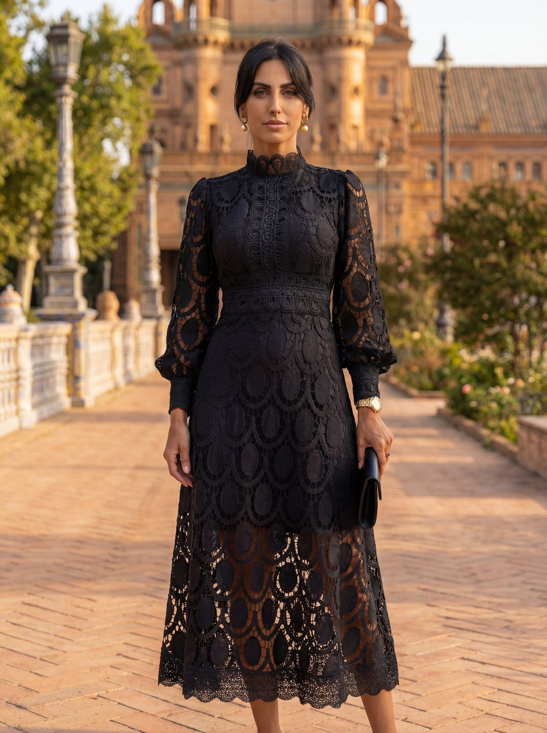 Robe Élégante Carmona en Soie – Maison Claire et Sylvie