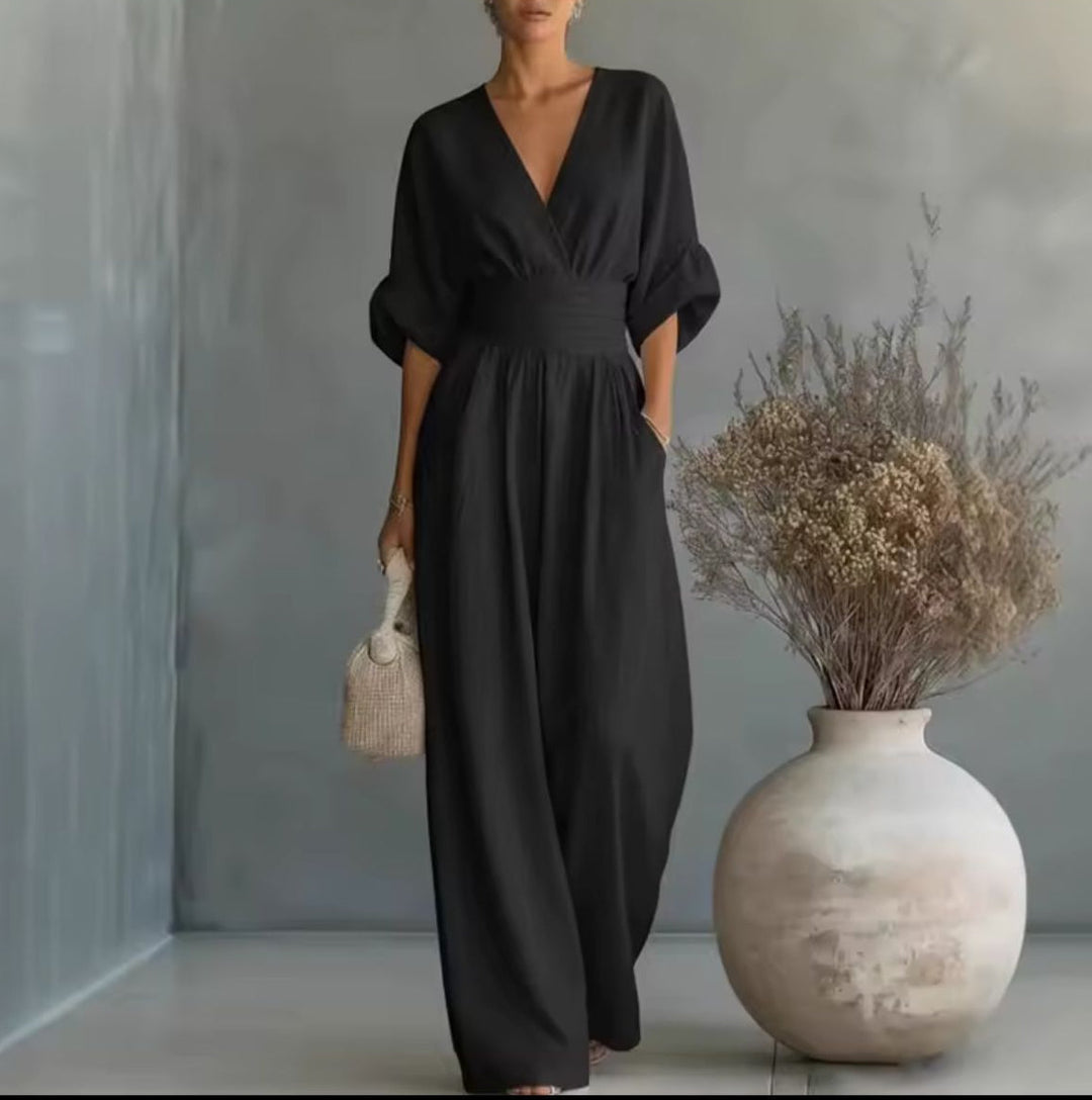 Risel - Jumpsuit to Feel Comfortable and Polished on Your Day.