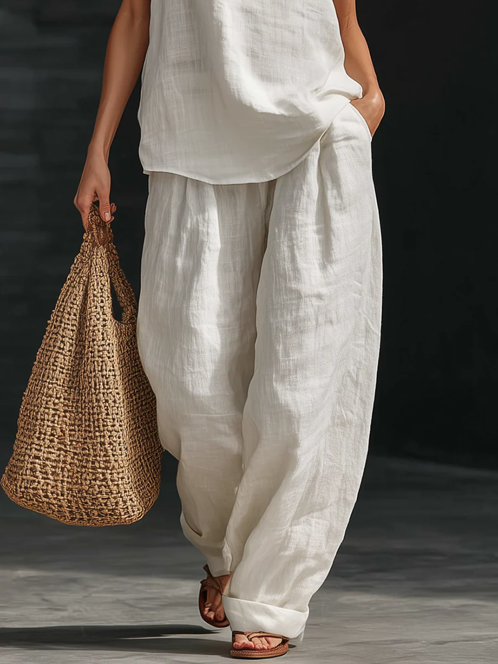 Zoë™ | Set senza maniche con pantaloni larghi