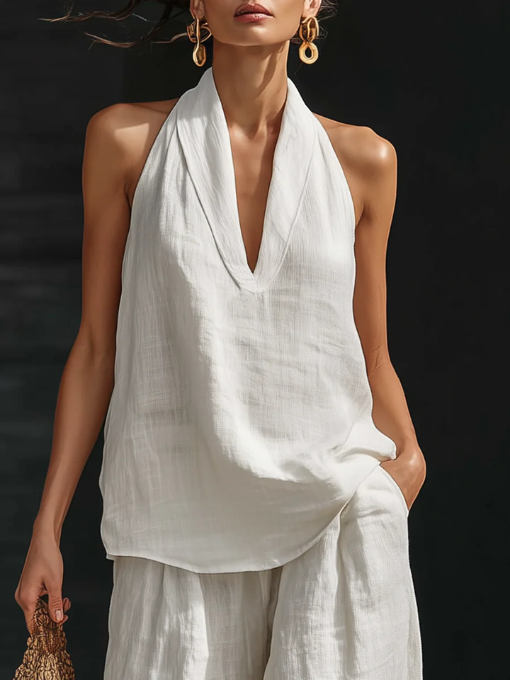 Zoë™ | Set senza maniche con pantaloni larghi