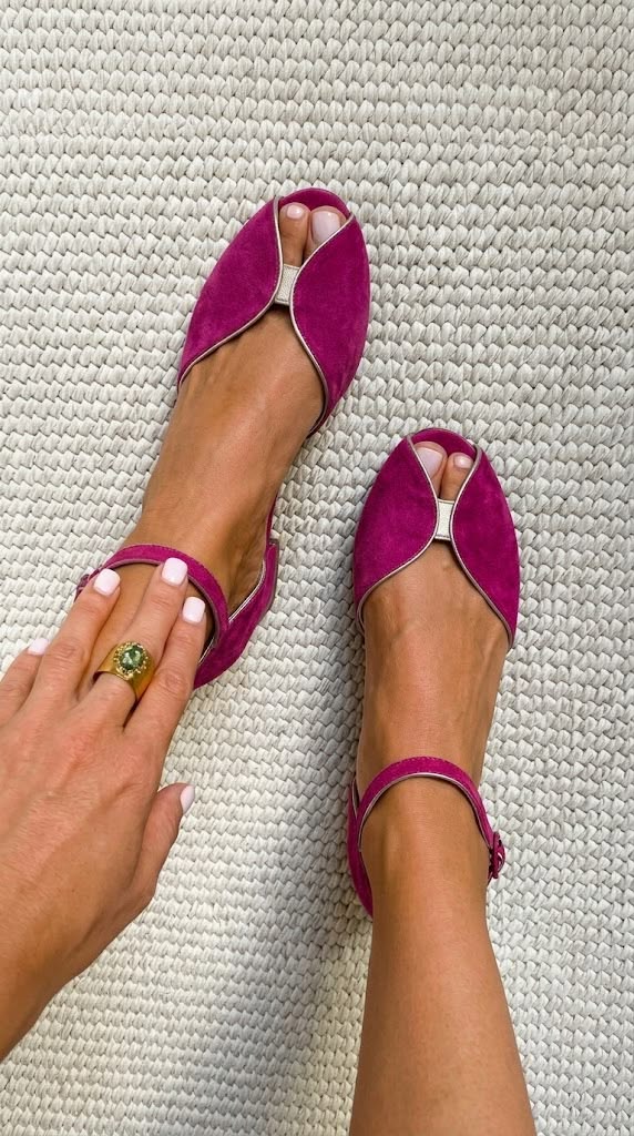 Olivia™ | Sage Comfort Flats