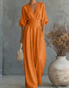 Chiara | Fluid Long Jumpsuit with Print