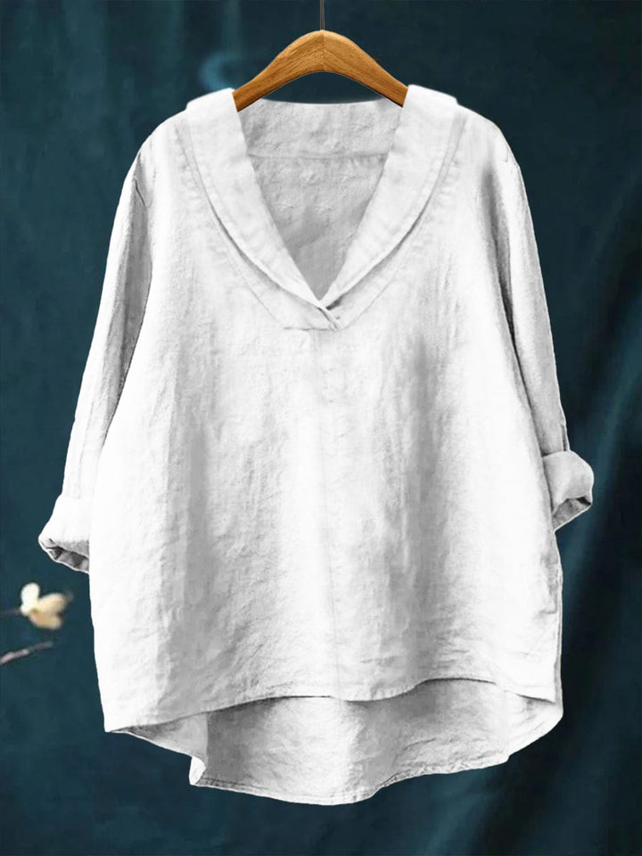 Hortense | Fluid V-neck Blouse