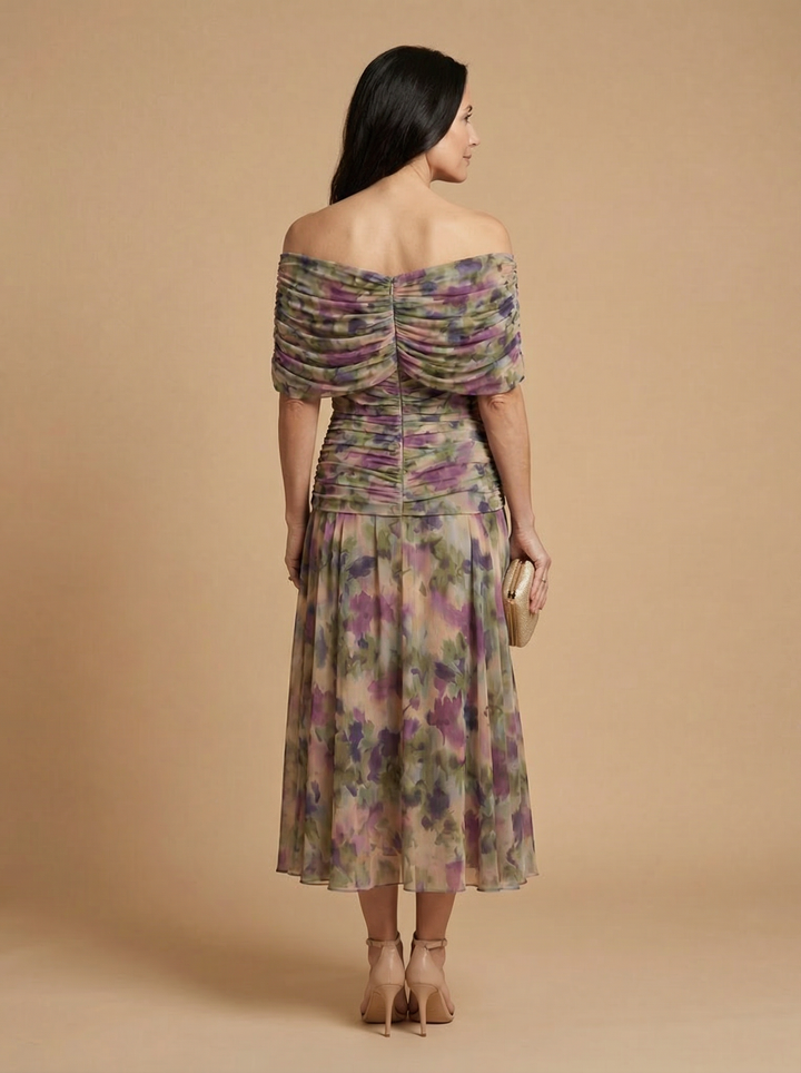 Robe Santana en Soie Élégante - Maison Claire et Sylvie