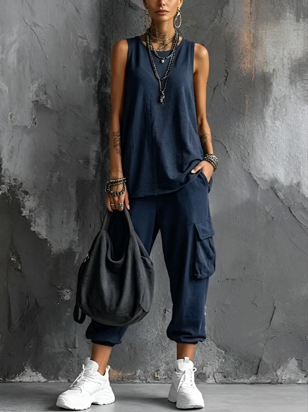 Valentina | Soft Casual Set with Pockets