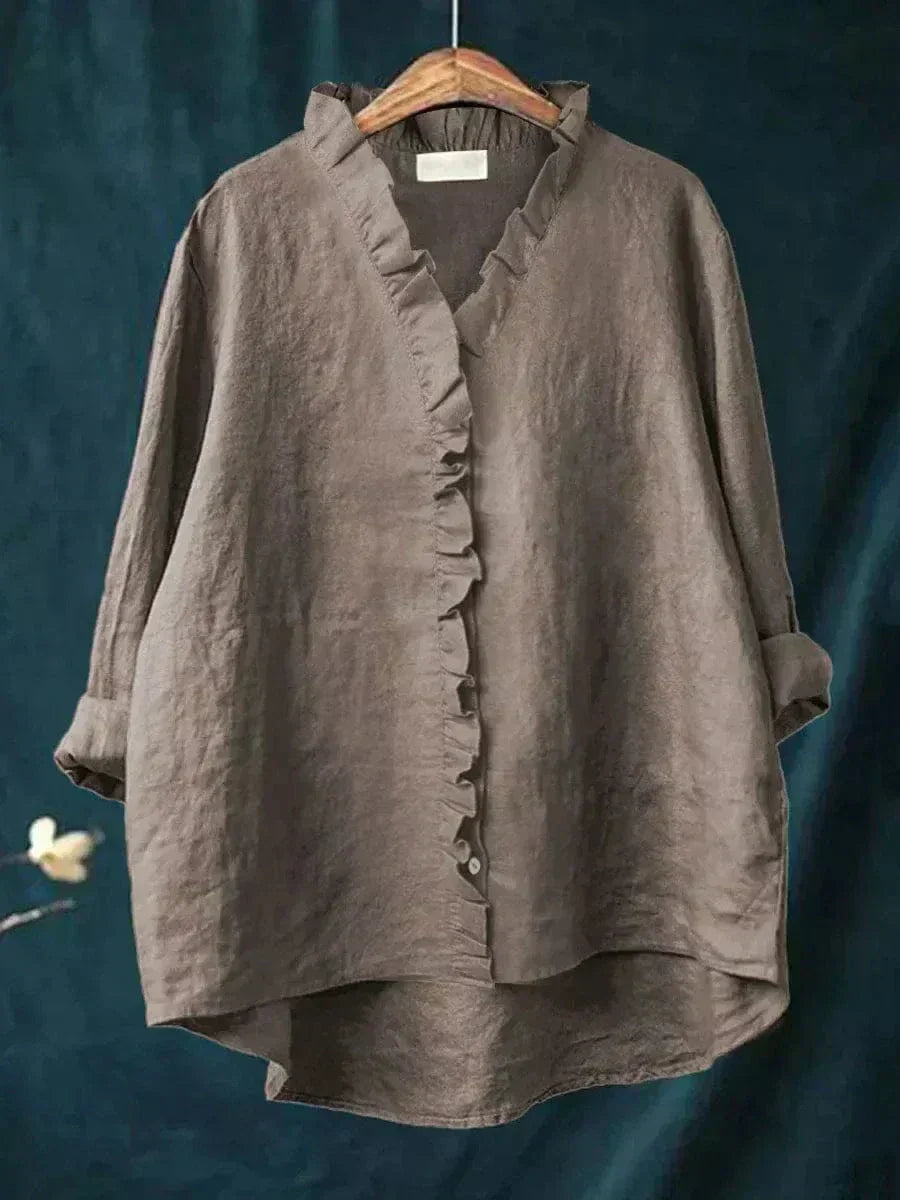 Célestine | Delicate Ruffle Blouse