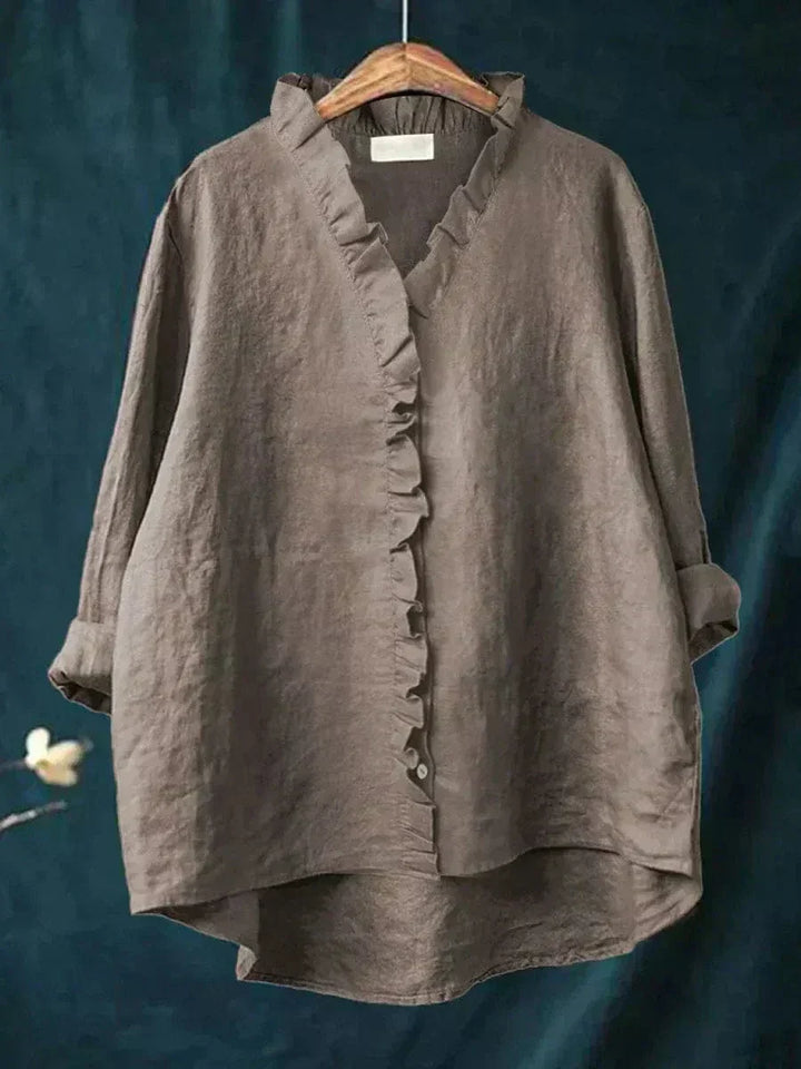 Célestine | Delicate Ruffle Blouse