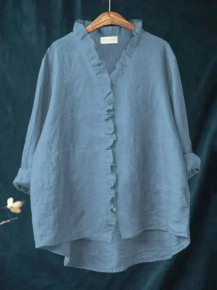 Célestine | Delicate Ruffle Blouse