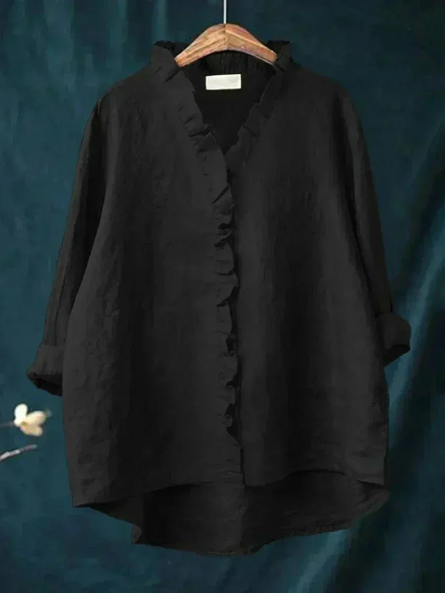 Célestine | Delicate Ruffle Blouse