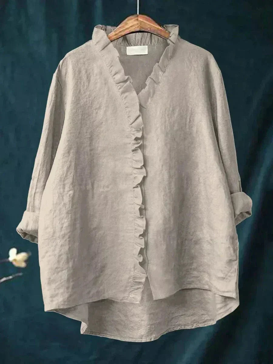 Célestine | Delicate Ruffle Blouse