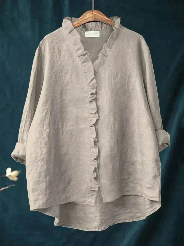 Célestine | Delicate Ruffle Blouse