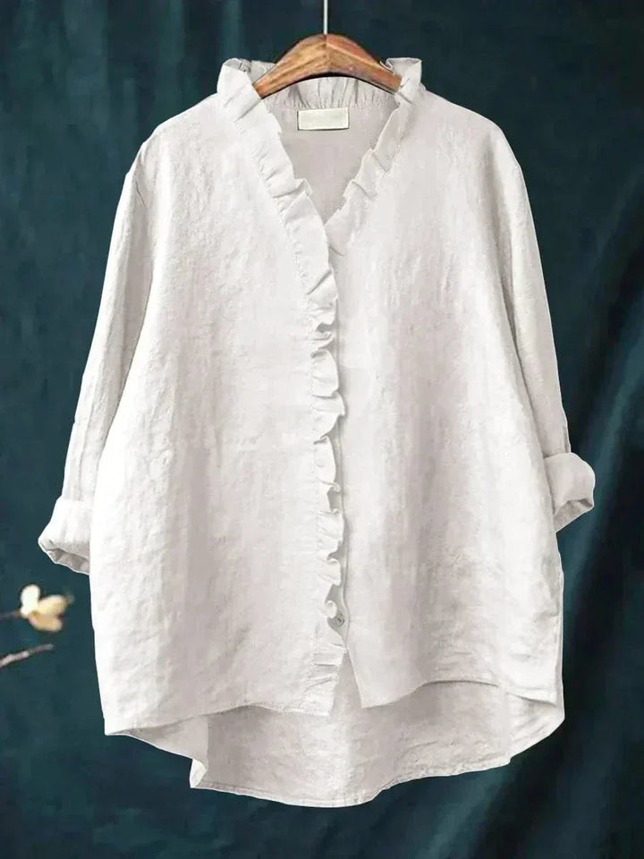 Célestine | Delicate Ruffle Blouse
