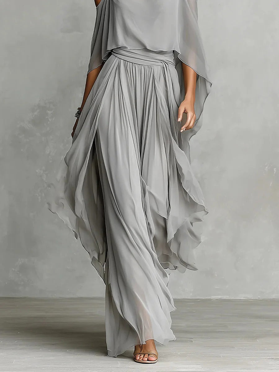 Isabela | Set Fluido Grigio